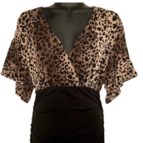 Leopard Print Blouse - Picture 2 of 3